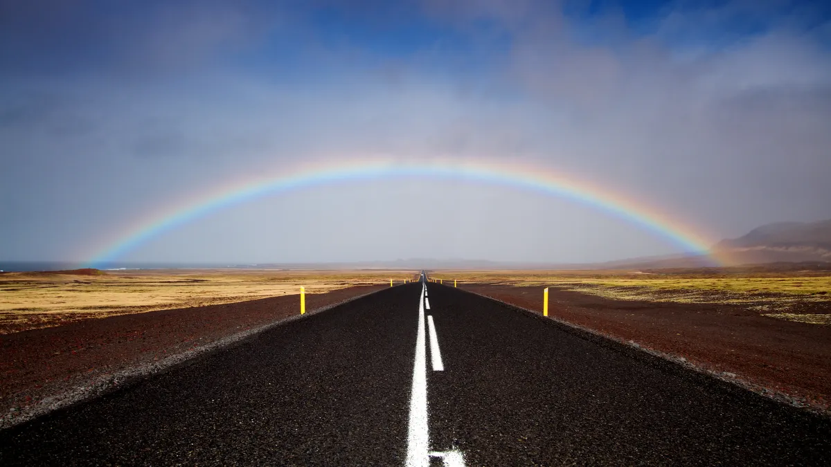 Driving in Iceland