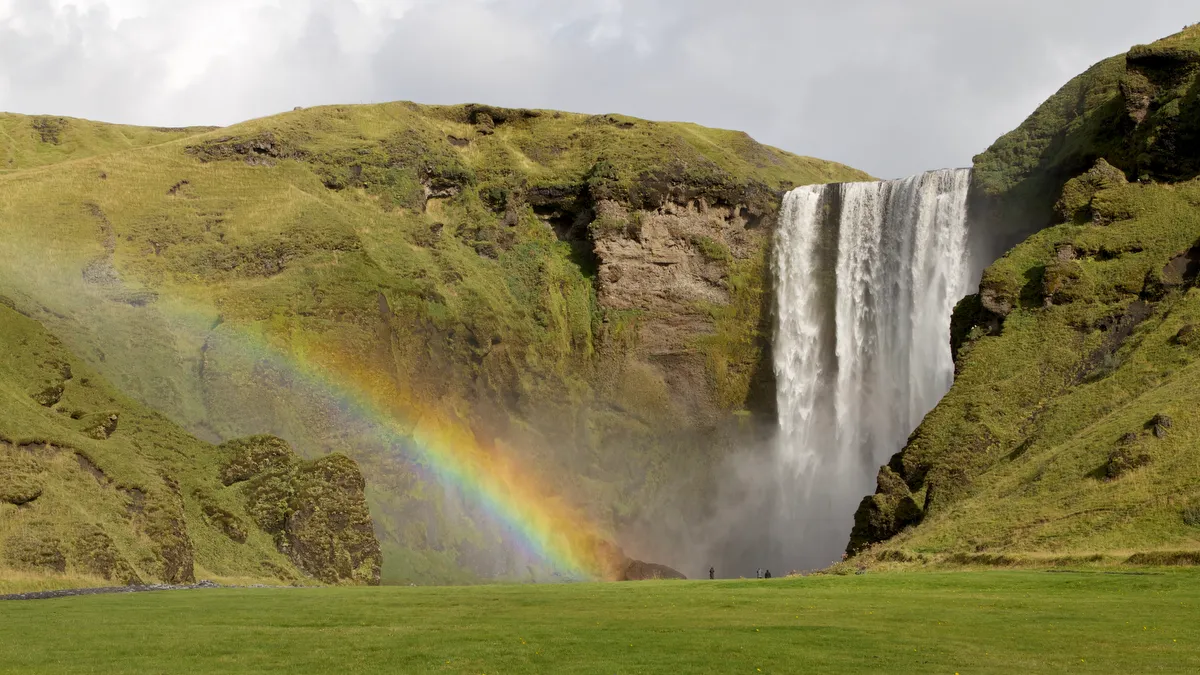 Skógafoss Waterfall