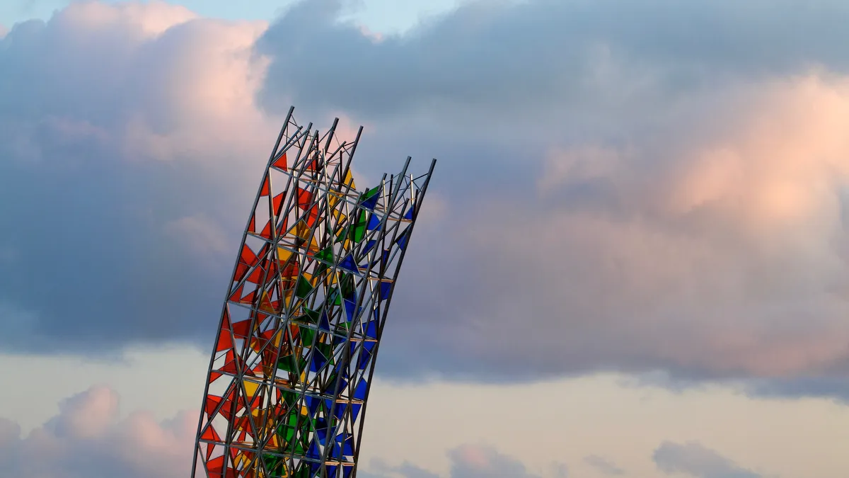 Rainbow Sculpture